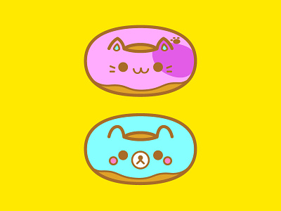 Animal donuts animal cute donatsu donuts doubutsu