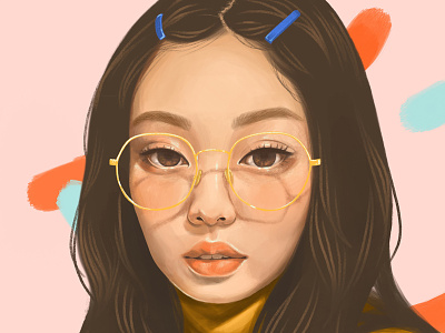 Jennie from the BLΛƆK blackpink illustration ipadpro jennie jenniekim korean kpop procreate
