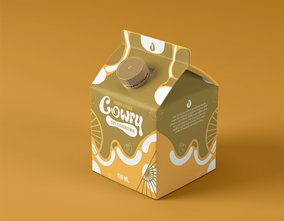 Cowry branding graphic design logo
