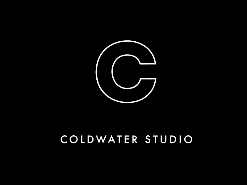 Coldwater Studio logo ae drip drops liquid logo vectors water