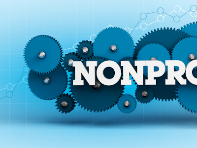 Nonprofit 3d data fundraising gears nonprofit