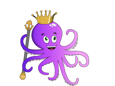 King Octopus illustration