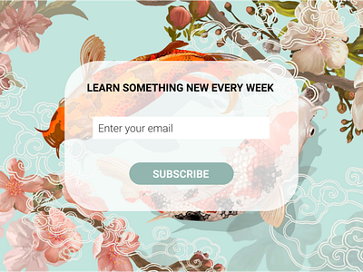 Daily ui 26 SUBSCRIBE