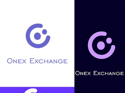 Brand identity for Onex exchange