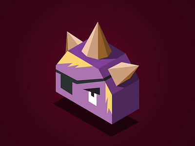Isometric Character enemy 03 2d character game game character illustration