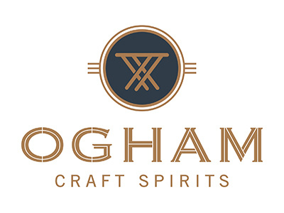 Ogham Craft Spirits Identity celtic craft distillery identity symbols