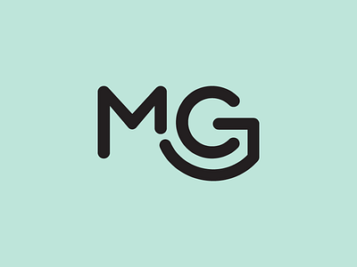 Rebranding is Tough branding design flat illustrator initials linework logo mg personal branding rebrand typography vector