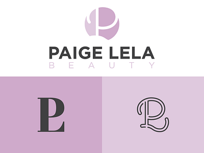 Beautician Logo Exploration beauty branding design flat icon illustration linework logo makeup makeup artist shape typography vector