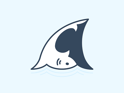We're Gonna Need A Bigger Boat - Weekly Warm-Up flat icon illustration jaws linework logo shape shark vector weekly warm up