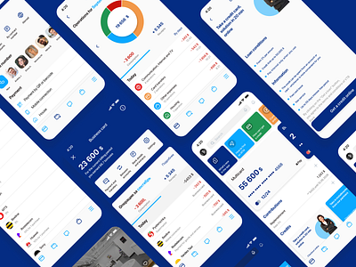 VTB - Mobile App app bank blue credit design design app icon ios mobile mobileapp paying statistic ui ux uxui vtb