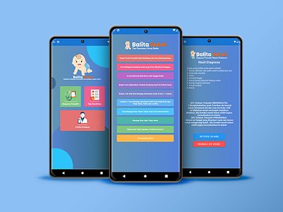 Healthy Toddler Application app design illustration ui ux