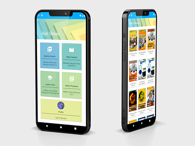 Ayo Sinau - Learning Department TKJ android app branding design graphic design ui ux