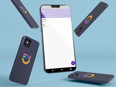 Apps E-Bayar android app branding logo ui ux