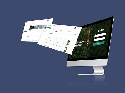 Palm Tree Census Application android app branding design graphic design illustration logo ui ux vector web website