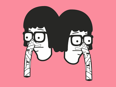 Belcher from Above bobs burgers death from above 1979 design elephant illustration parody tina belcher