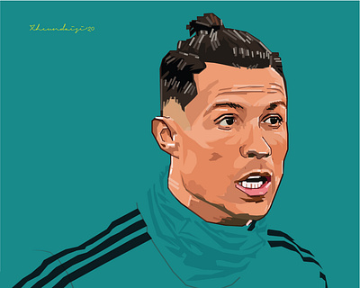 Ronaldo in New Hair Style jeventus