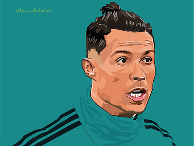 Ronaldo in New Hair Style
