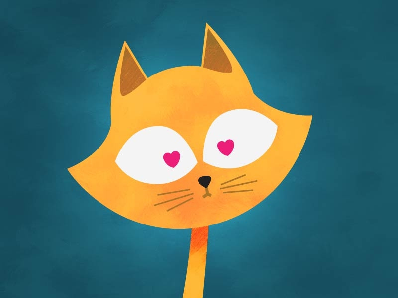 Lap cat cat illustrator illustration characterdesign character