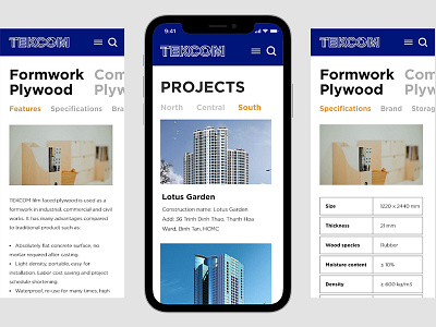 Tekcom mobile branding business corporation design mobile spec ui ui ux uidesign ux wood