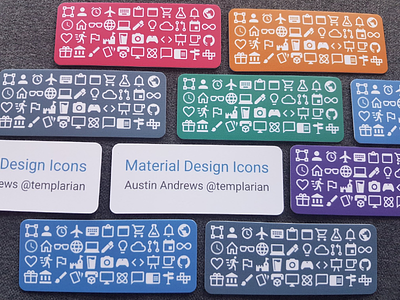 Material Design Icons Cards icons material design moo