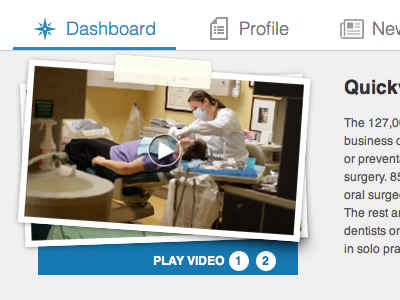 Dentist Videos css3 pictos