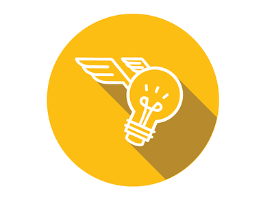 Innovator concept design forward graphic icon idea innovator lightbulb thinker