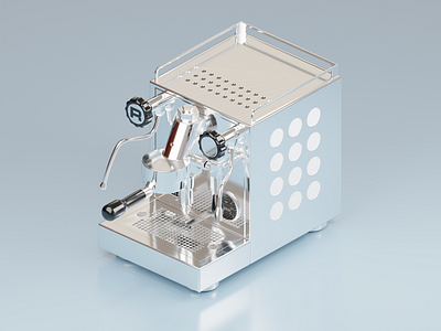 Espresso Machine 3d 3d render blender coffee espresso espresso machine