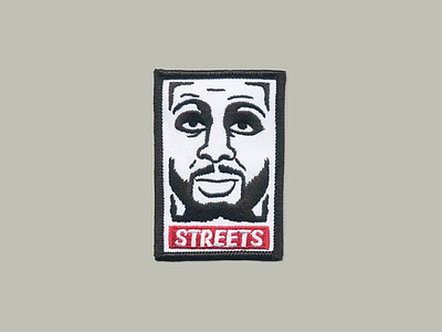 STREETS patch fixed gear nyc obey parody patch streets