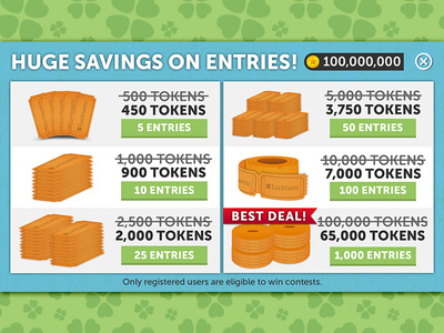 UI for Lucktastic