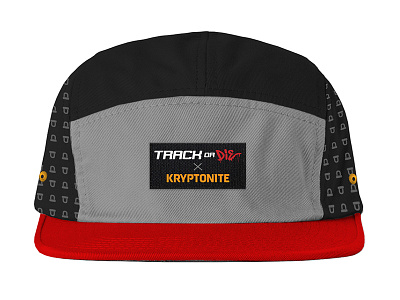 TOD NYC x KRYPTONITE 5panel hat icon illustrator logo mockup patch pattern photoshop vector