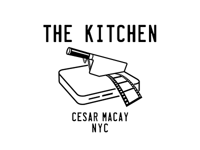 Whipped this up! camera flat icon kitchen logo new york city nyc photography vector