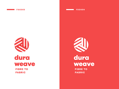 Fabric Logo duraweave fabric fibre logo weave