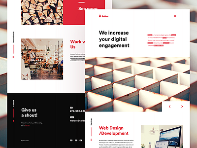 Another design for Cr. St. creative landing modern ui webdesign