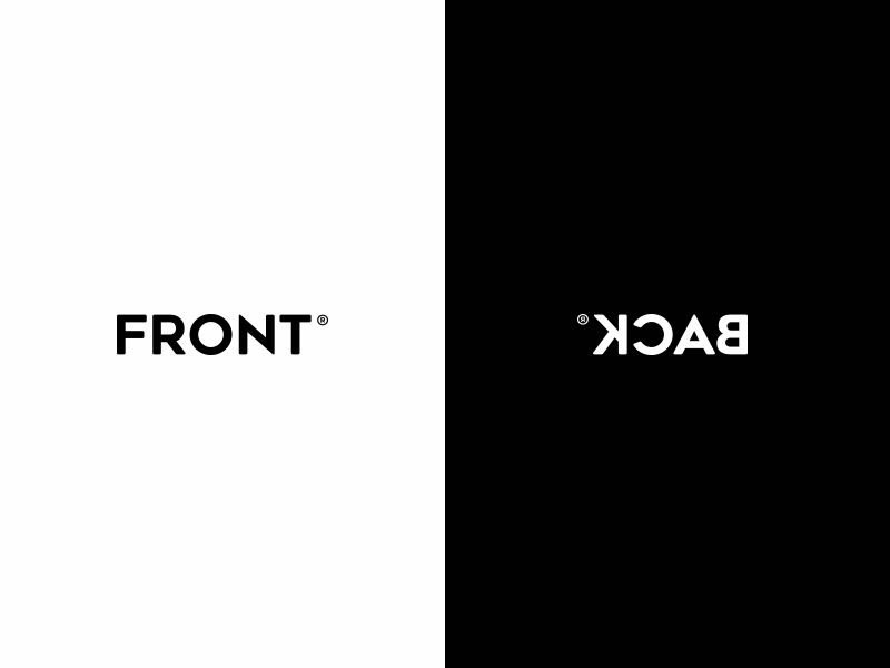 FRONT Vs BACK By Abdurrohman On Dribbble