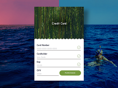 Daily UI - #002 Credit Card Checkout