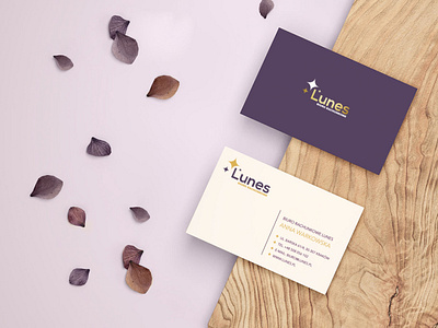 Lunes business cards