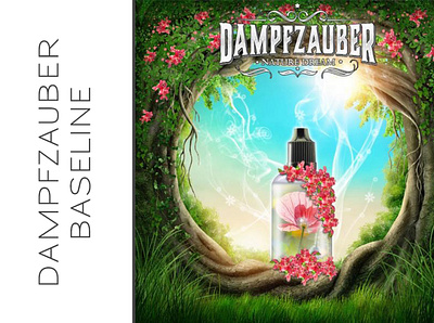 DampfZauber Baseline NatureDream branding design graphic design illustration