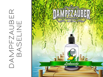 DampfZauber Baseline Lakeside branding design graphic design illustration