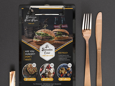 Menu Card Design food flyer food menu restaurant flyer restaurant menu card