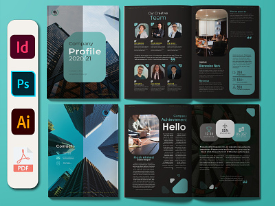 Company Profile annual report brochure brochure design business brochure catalog company business design company profile proposal