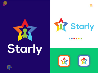 star modern logo | modern logo | star app branding design graphic design logo logo identidade visual logo modern star star logo star modern logo vector