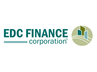 Updated EDC Finance Logo brand logo typography