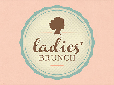 Ladies' Bruch illustration typography