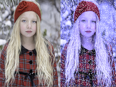 Photoshop Editing graphic design photo editing photoshop snow effect