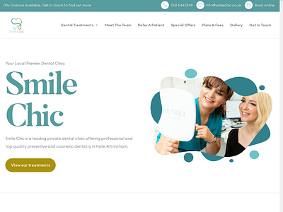 Smile Chic - WordPress Website Design digital digitalmarketing wordpress