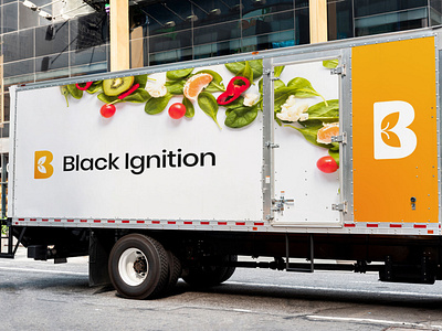 Black Ignition Concept Branding