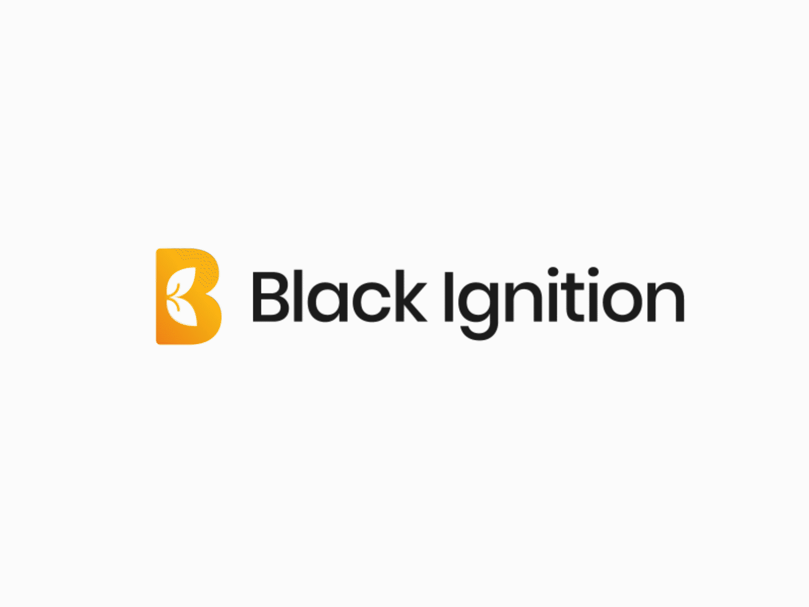 Black Ignition | Logo concept animation branding distribution food logistic logo logo design vegetarian