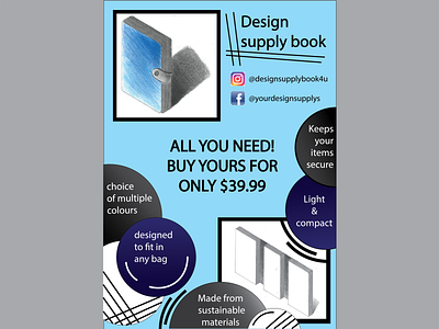 Flyer Design For Artbook advertisment branding creative process design design process flyer design graphic design poster design