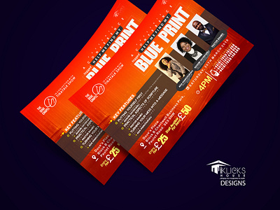 Handbills Designs with excellent blend of Colors