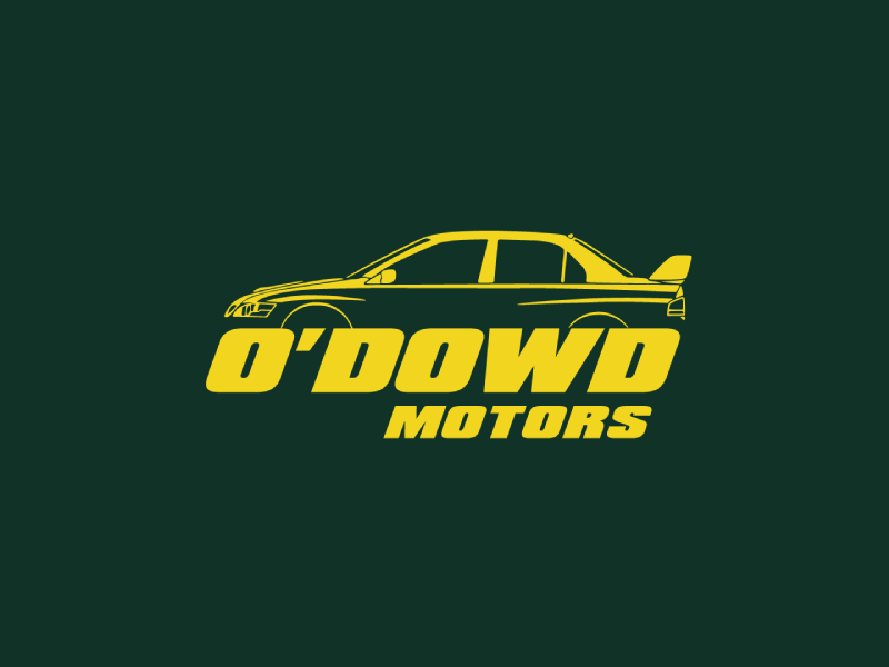 O'Dowd Motors Logo Design by Niall Corcoran on Dribbble